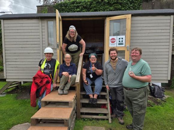 Shawn pictured with the Monastic Scotland teaching team.